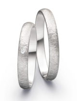 Klassieke Ringen Witgoud Ijsmat 