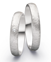 Klassieke Ringen Witgoud Ijsmat 