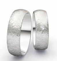 Klassieke Ringen Witgoud Ijsmat 