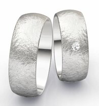 Klassieke Ringen Witgoud Ijsmat 