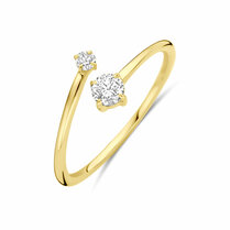 ring lab grown diamant 0.20ct h si