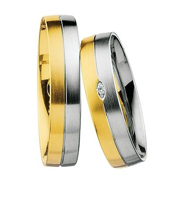 Bicolor Ringen | Actie Trouwringen