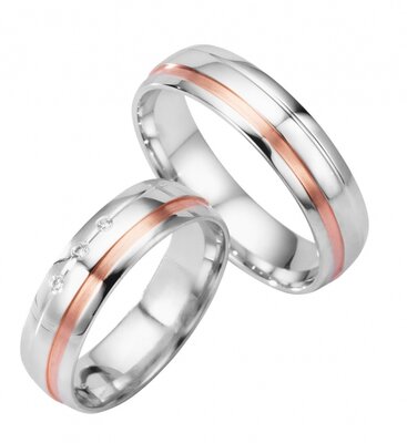 Goud en zilveren ringen
