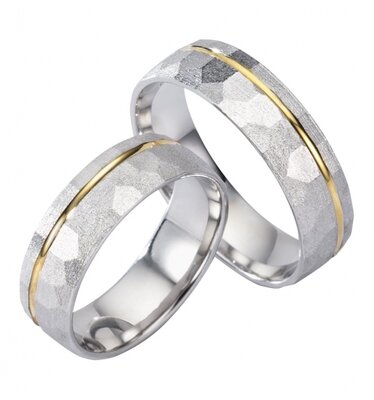 Goud met Zilveren Ringen
