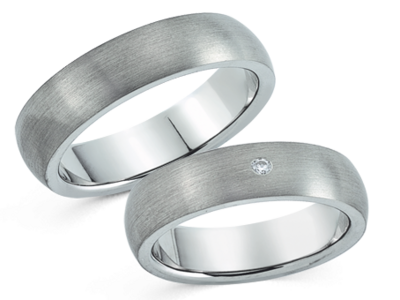 Titanium trouwringen