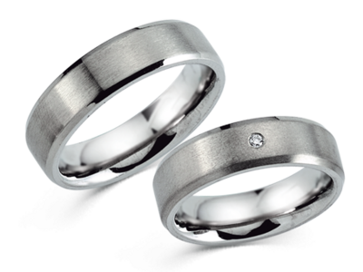 Titanium Trouwring