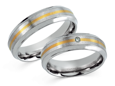 Titanium Trouw Ringen