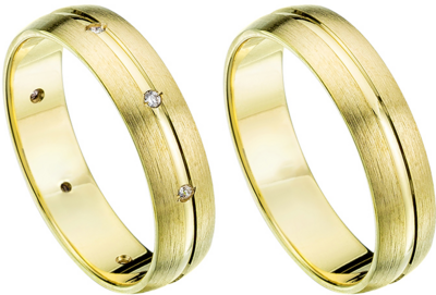 Geelgouden ringen actie