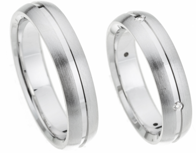 Elegante witgouden ringen