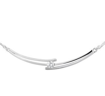 Collier zirkonia