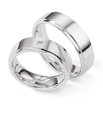 Verlovingsringen zilver