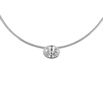 collier zirkonia groot
