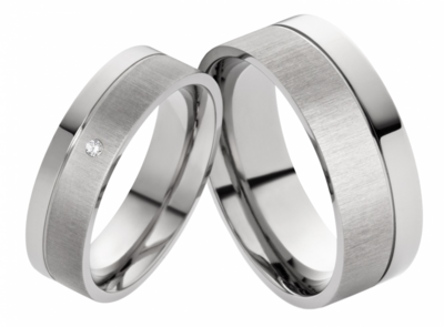 Trouwringen Titanium