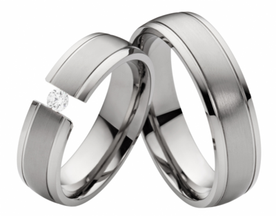 Trouwringen Titanium