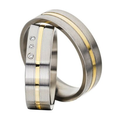 Goud met Stalen Ringen