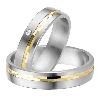 Goud met Stalen Ringen