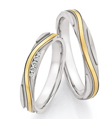 Goud met Stalen Ringen