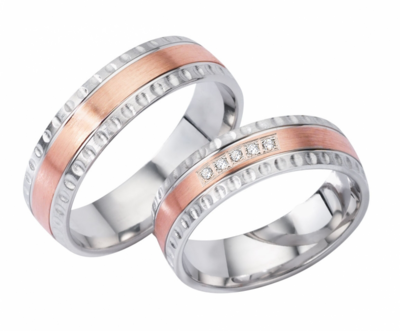 Goud en zilveren ringen
