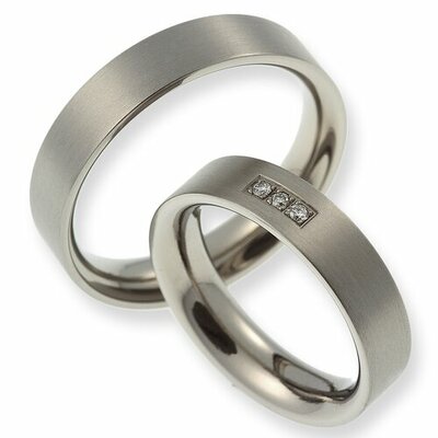 Trouwringen  Titanium