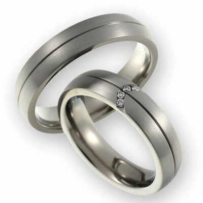 Trouwringen  Titanium