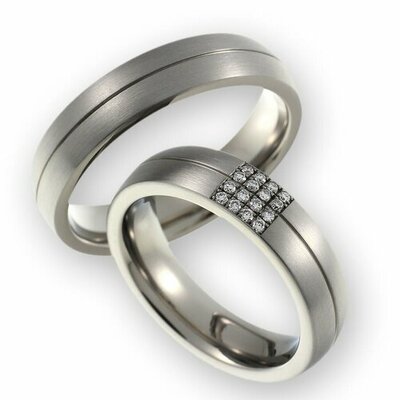 Trouwringen  Titanium