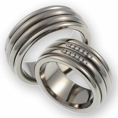 Trouwringen  Titanium