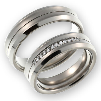 Trouwringen  Titanium
