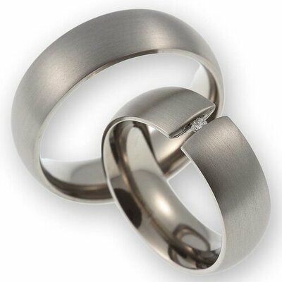 Trouwringen  Titanium