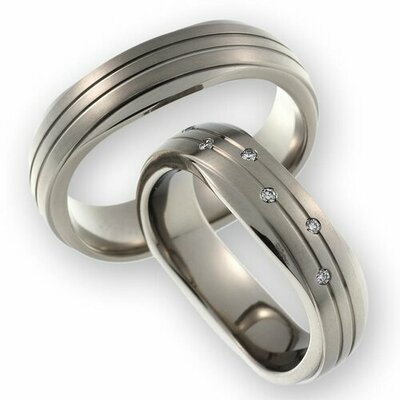Trouwringen  Titanium