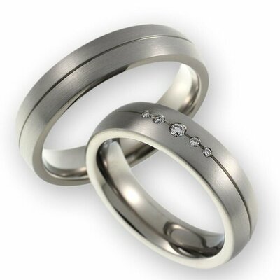 Trouwringen  Titanium