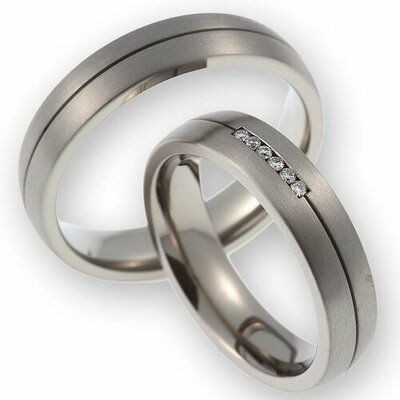 Trouwringen  Titanium