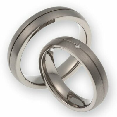 Trouwringen  Titanium