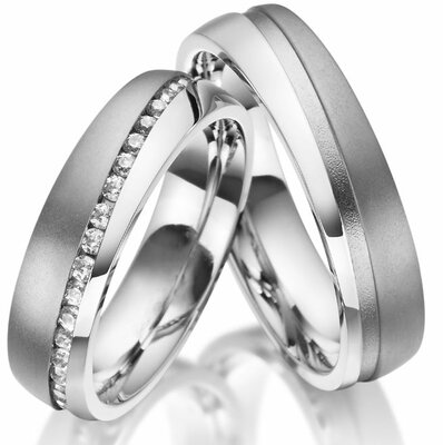 Stalen bicolor Ringen