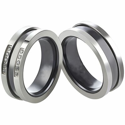 Stalen ringen keramiek