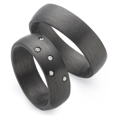 Trouwringen carbon