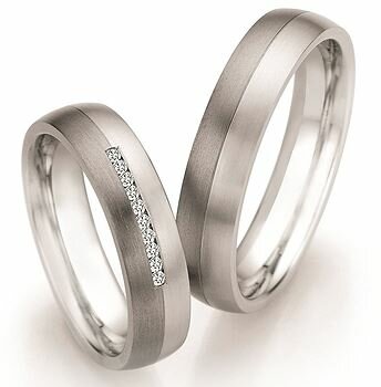 Trouwringen Staal/ Titanium