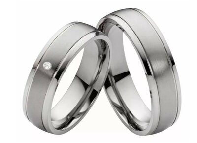 Trouwringen Titanium