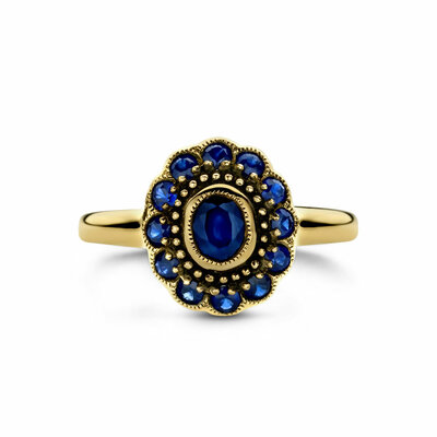 ring saffier