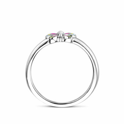 ring vlinder emaille