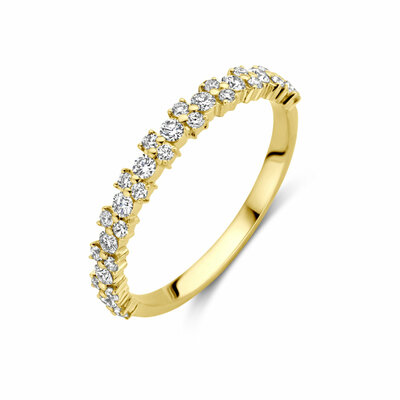 ring diamant 0.44ct h si