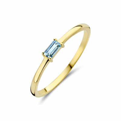 ring met geboortesteen topaas december