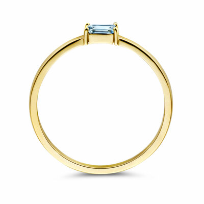 ring met geboortesteen topaas december