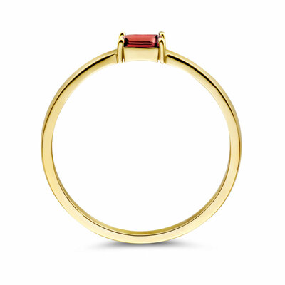 ring met geboortesteen granaat januari