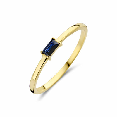 ring met geboortesteen saffier september