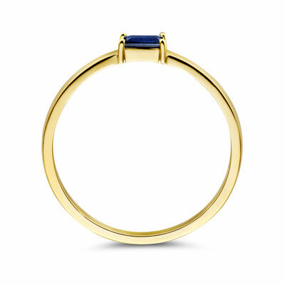 ring met geboortesteen saffier september