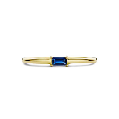 ring met geboortesteen saffier september
