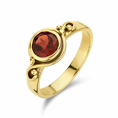 vintage ring granaat oxi