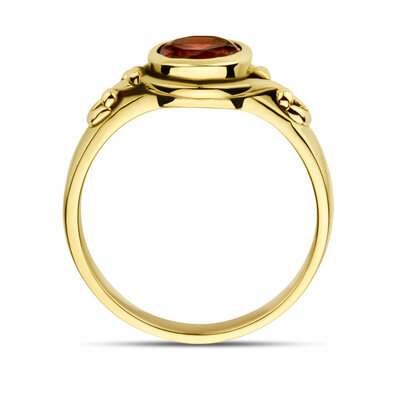 vintage ring granaat oxi