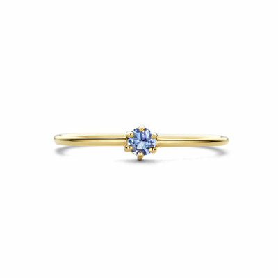 ring met geboortesteen tanzaniet december