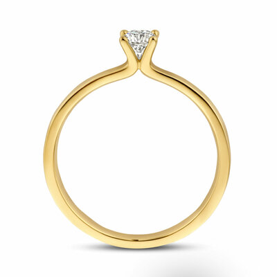 ring diamant 0.25ct h si